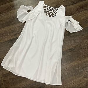 Stilletto’s Size Small White Dress